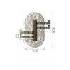 Transparent Swivel Hook Strong Viscose Towel Hanger Bathroom Wall Shelf Perforation-free Traceless Hook