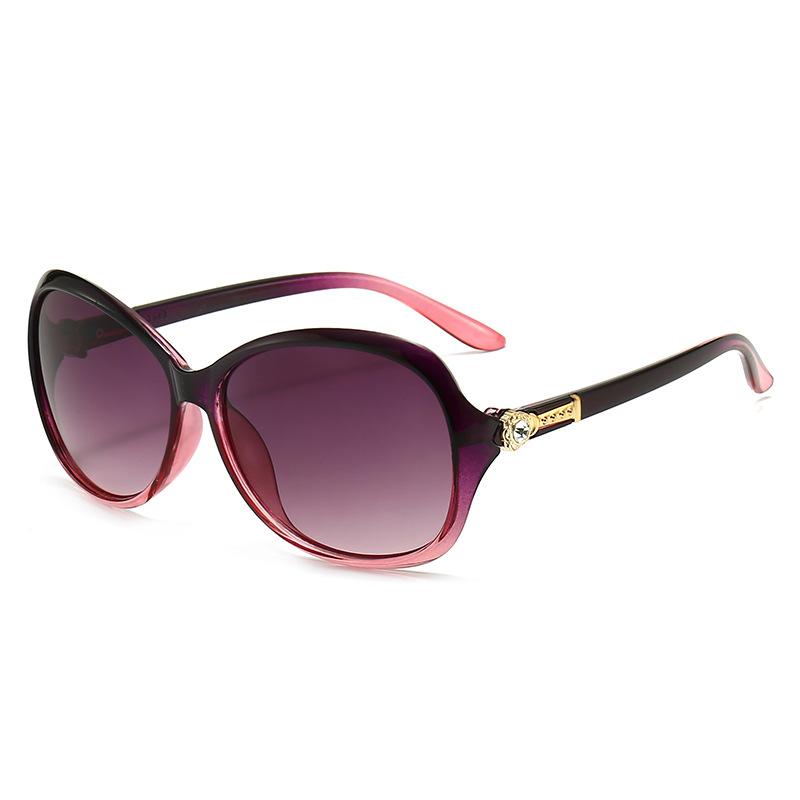 Small Frame Sunglasses Fashion Sunglasses Women'S Sunshade Eye Protection Driving Riding Ins Han Chao Looks Thin