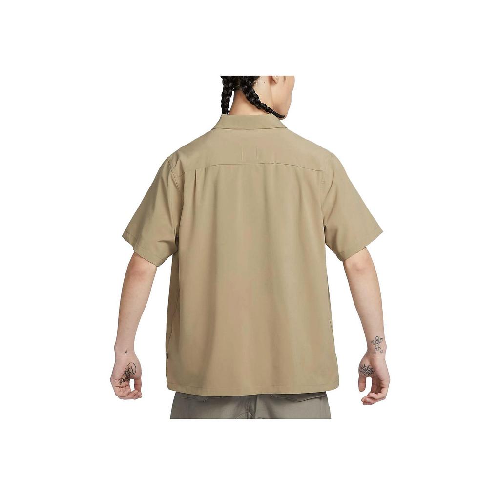 Nike Koszula zapinana na guziki SB x Jarritos Bowling (Rozmiar azjatycki) Khaki Unisex Streetwear DV9078-247