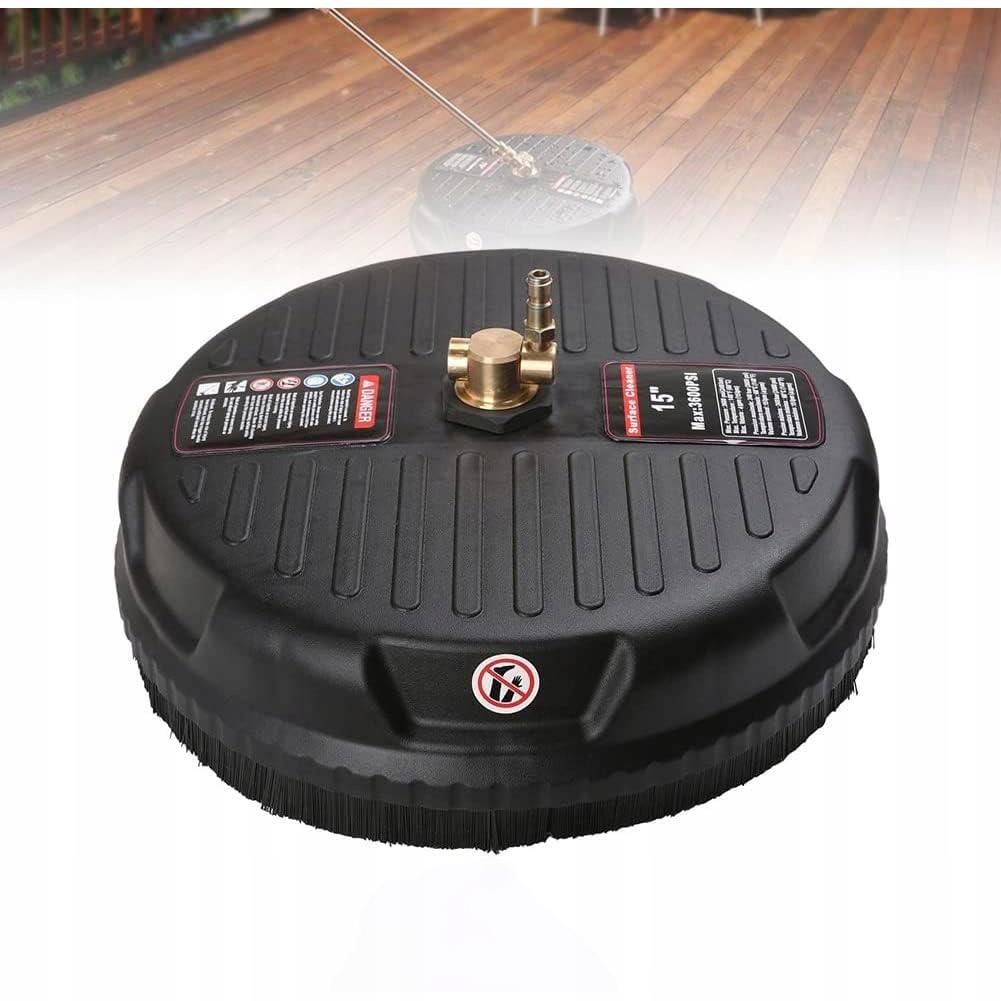 Rosfix Zestaw do Myjek Ciśnieniowych – Szczotka T-Racer 15"" z Lanca 1/4"" i 5 Dyszami | Pianownica 1000ml | Proszek Pianotwórczy 6g