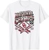 Oklahoma Sooners National Champs 2026 Baseball CWS Retro T-Shirt
