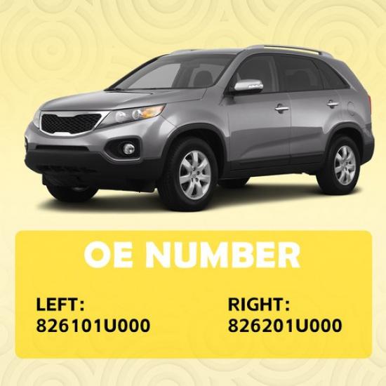 Interior Door Handle Front Left Rear Right For 2011-2015 EX,LX,SX Sorento Base