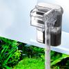 Adjustable Flow Fish Tank Filter Fully Transparent Design High-quality Plastic Material Compact Fish Tank Cleaner