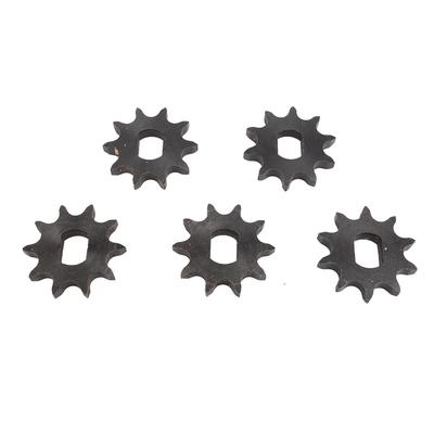 5pcs 428 10T Front Sprocket 12x17mm Inner Diameter 10 Tooth Steel Sprocket for 428 Chain