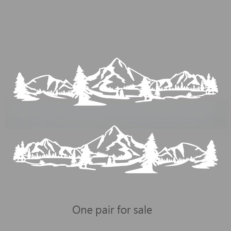 Körper Wald Berg Aufkleber kreativ&lustig Aufkleber für Cartoon-Fans&Liebhaber, hohe Qualität für Autos Lastwagen Motorräder &Laptops