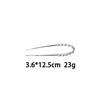 Cross U-Shaped Hairpin: Simple Hair Bun Accessory for Women