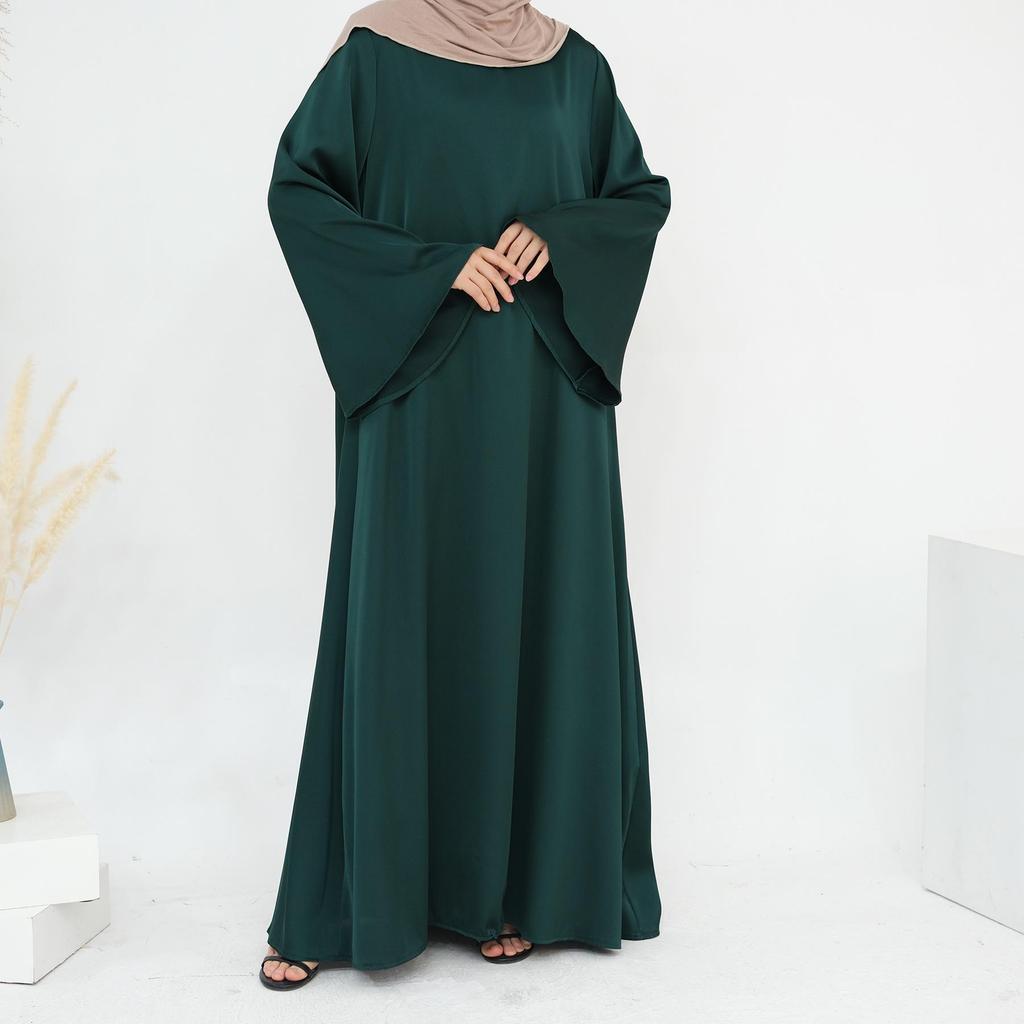 Loriya 2024 TikTok Slim Fit Elegant Waist Cincher Dress Abaya