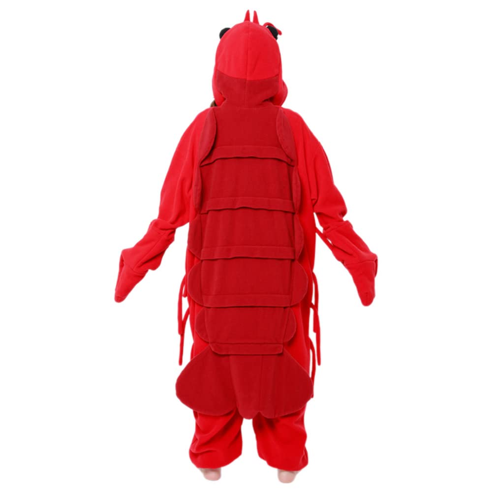 SAZAC Fleece Animal Kigurumi Lobster