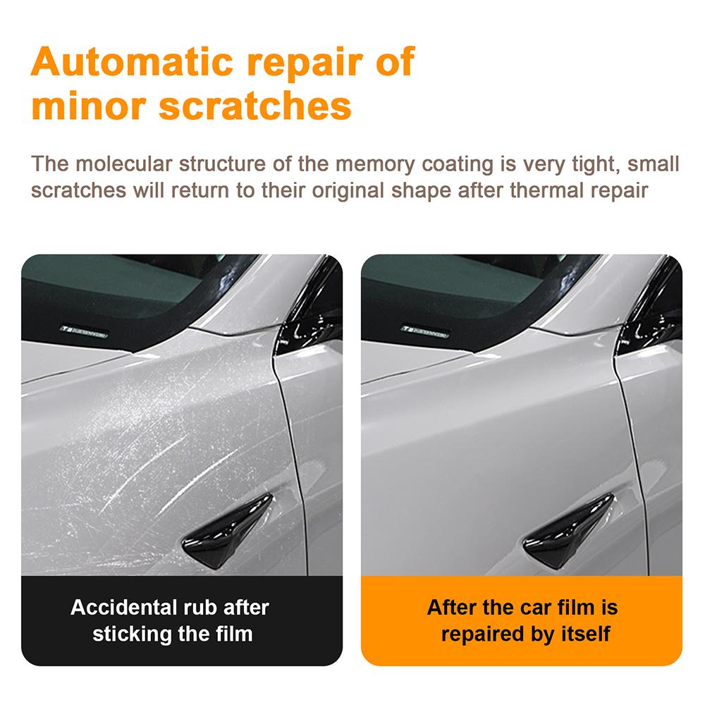 TOPEISHUNG For Tesla Model Y Car Sticker 2020-2025 Paint Protection Film Clear Bra PPF Anti Scratch PreCut Car Body Film Cover