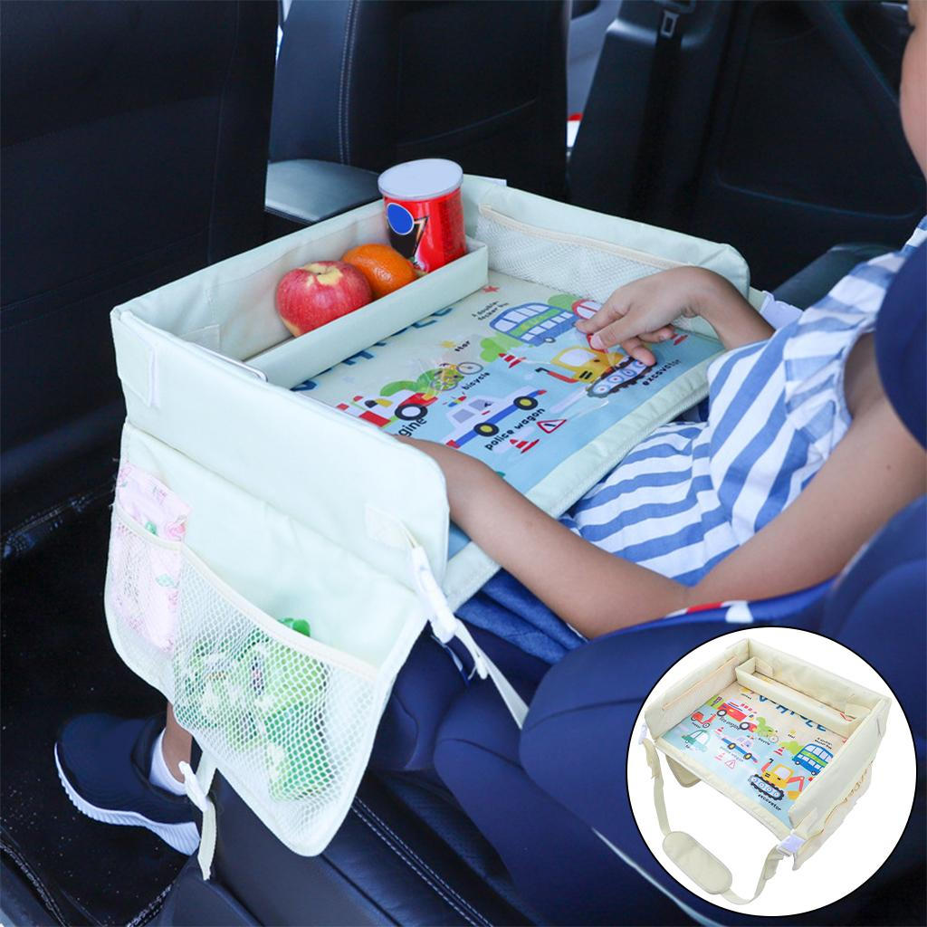 Für Kleinkinder Kinder Tablett Faltbar Reise Aktivität Schoß Reise Spiel Organizer Taschen Essen