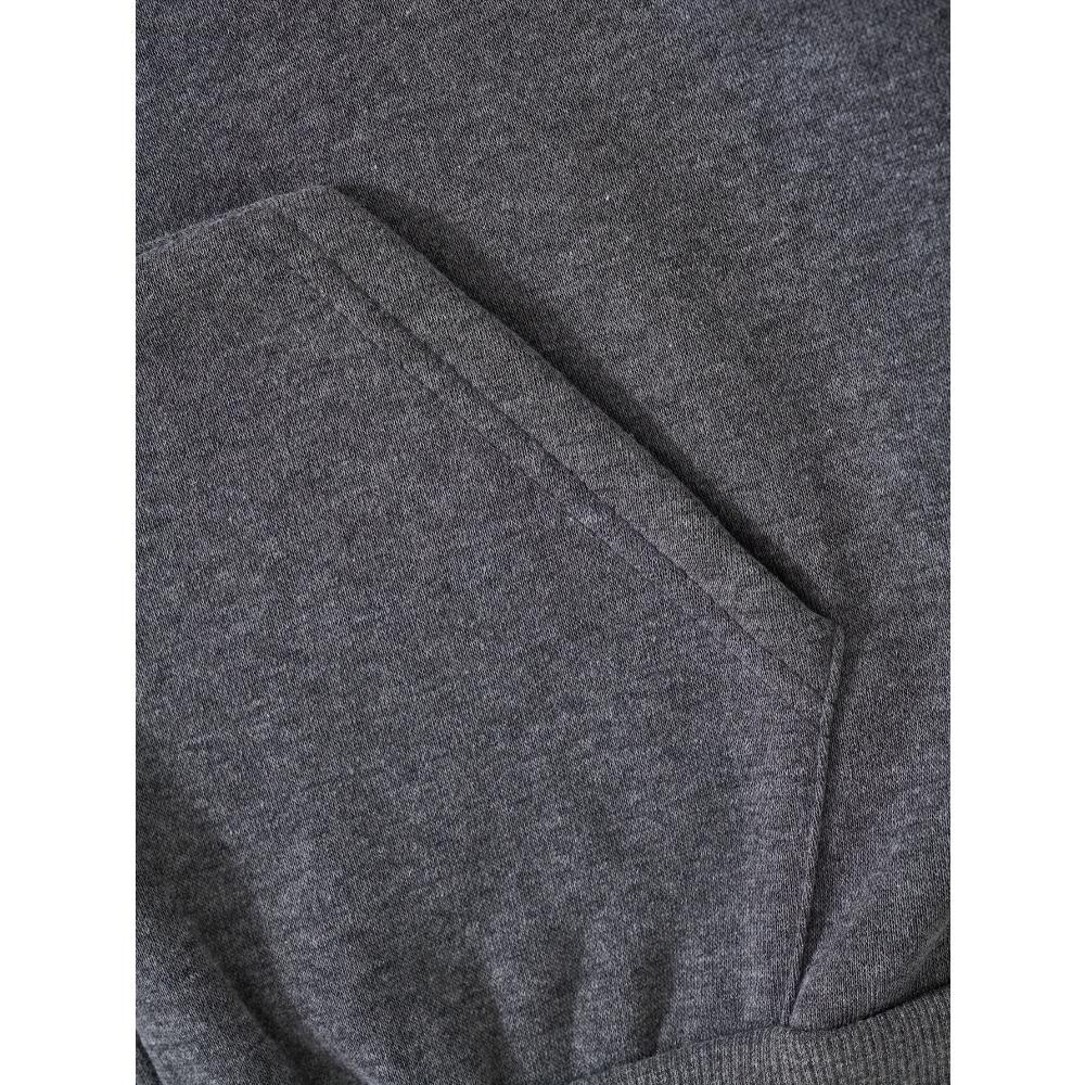 Herren Komplettset Sturmhaube mit Reißverschluss-Hoodie - Schwarz-Weißes Muster Sportbekleidung, Verstellbare Doppel-Mütze Warmer Übermantel