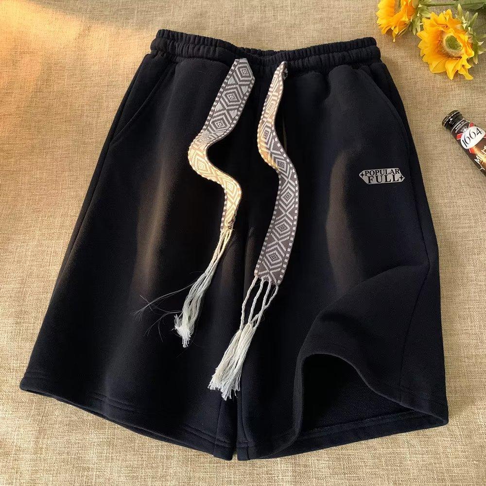 Fünf-Punkt-Hose Sommerkleidung High Street Tide Sportlicher Stil Herren- und Damen-Shorts Basketball Amerikanische Partnerhose