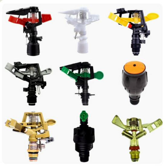 Rotating 360° Adjustable Plastic Rocker Arm Sprinkler for Lawn & Agricultural Irrigation