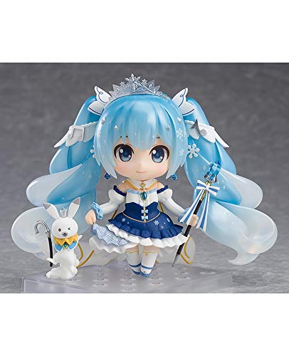 Nendoroid Character Vocal Series 01 Hatsune Miku Snow Miku Snow Princess Ver. Nem méretarányos ABS és PVC festett mozgatható figura