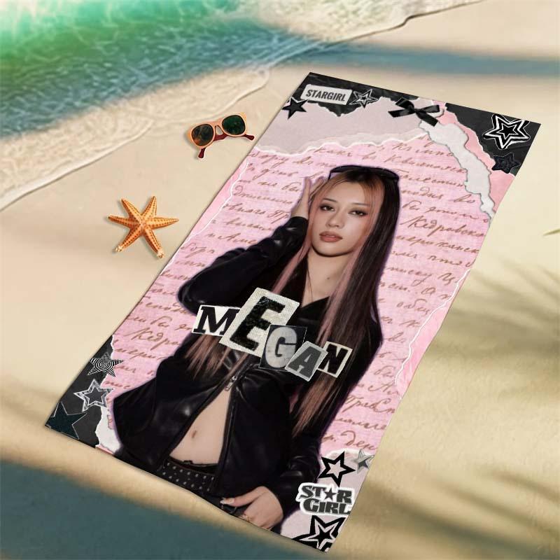 STARGIRL Collage Art Pattern Beach Towel Highly Absorbent Beach Towel Comfortable And Practical Quick-Dry Swimming Towel