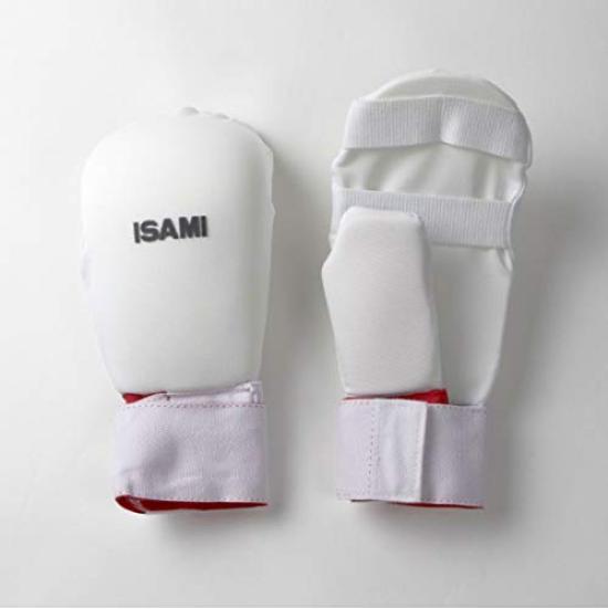 ISAMI Reversible Fist Supporter Red and White Reversible (wrist Part) L-3093