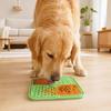 Dog Lick Mat, Pet Slow Feeder Mat with Suction Cups, Four Textured Zones, Silicone Pet Lick Mat for Dogs And Cats, Prevent Choking