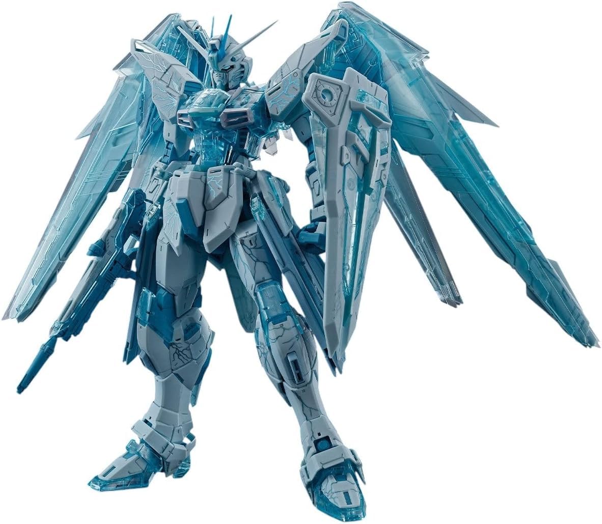 

MG Freedom Gundam Ver.2.0 [CROSS CONTRAST COLORS/CLEAR BLUE] 1/100 scale pre-colored plastic model kit