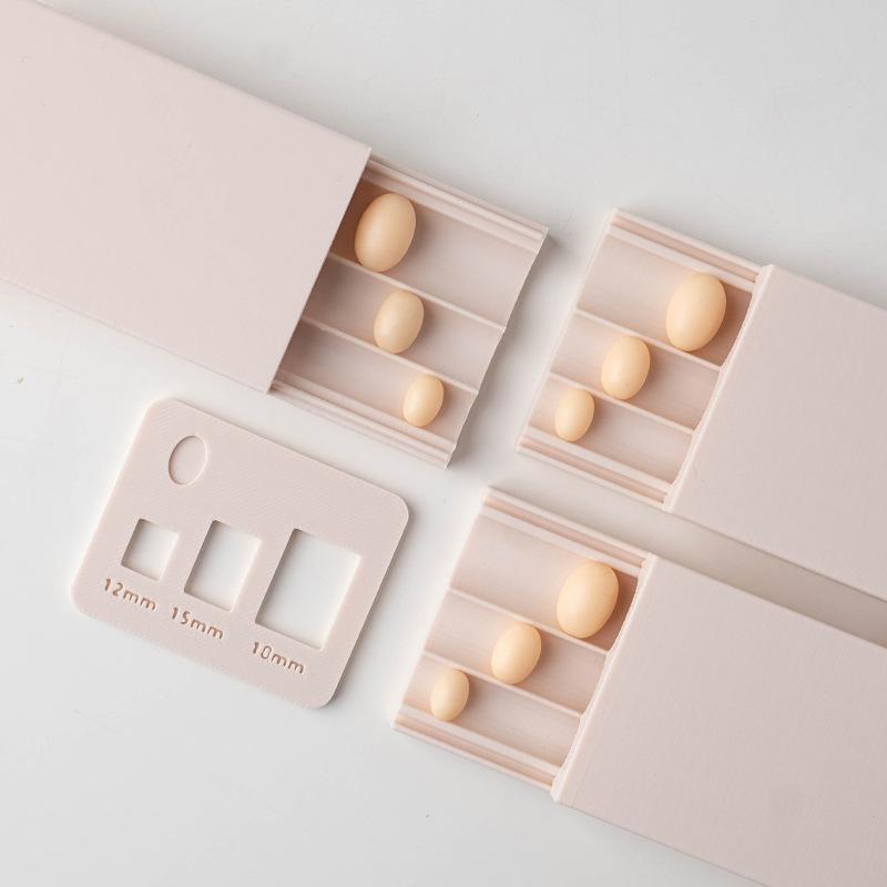 3D Egg Shaped Clay Mold Round Ball Forming Roller Polymer Clay Molding Handmade Craft Supplies Diy Jewelry Earrings Rapid Tool