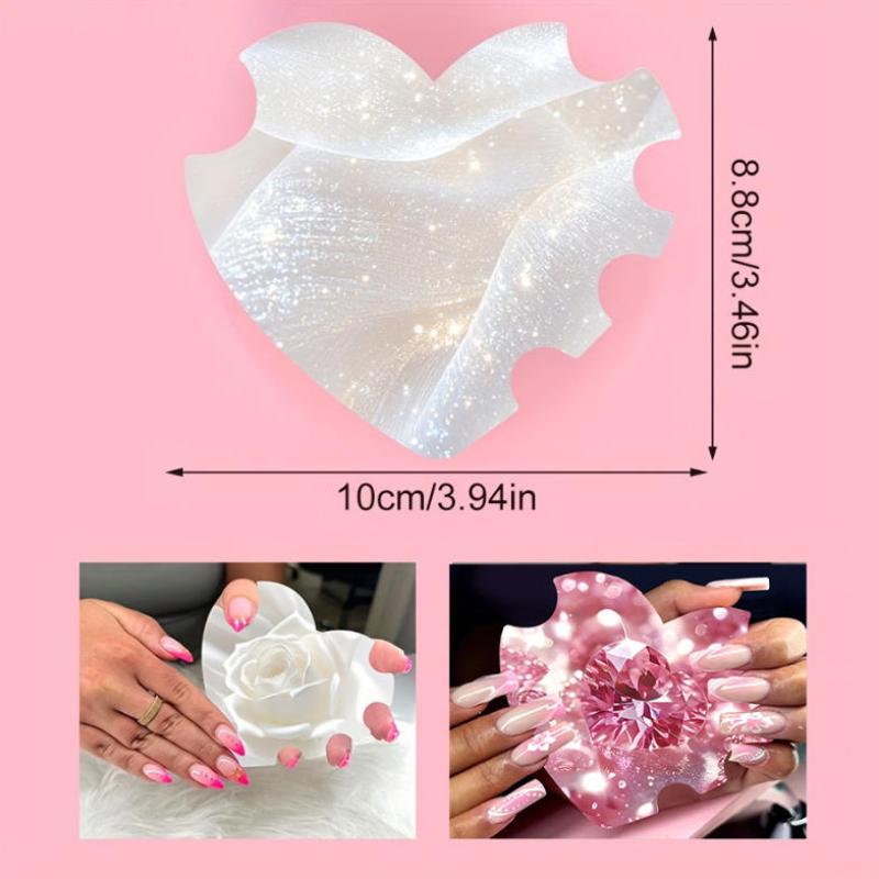 10Pcs Nail Art Display Cards Thickened Handmade Press On Nails Photography Prop For Home DIY Nail Art Creation Display