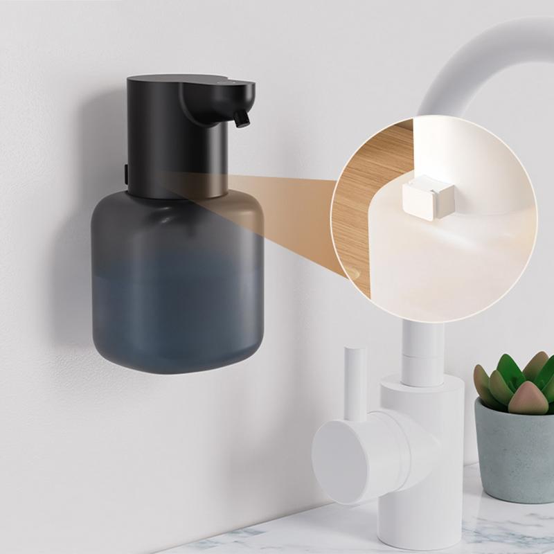 Elektrischer Seifenspender für Küche und Bad, Sensor-Handseifenspender mit großem Fassungsvermögen, automatischer Shampoo-Spender, Nachfüllflasche