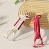 2in1 Hot Plate Gripper,Kitchen Hot Dish Bowl Plate Clip Antis Scalding Dish Plate Tongs for Oven Steamer Air Fryers Pan