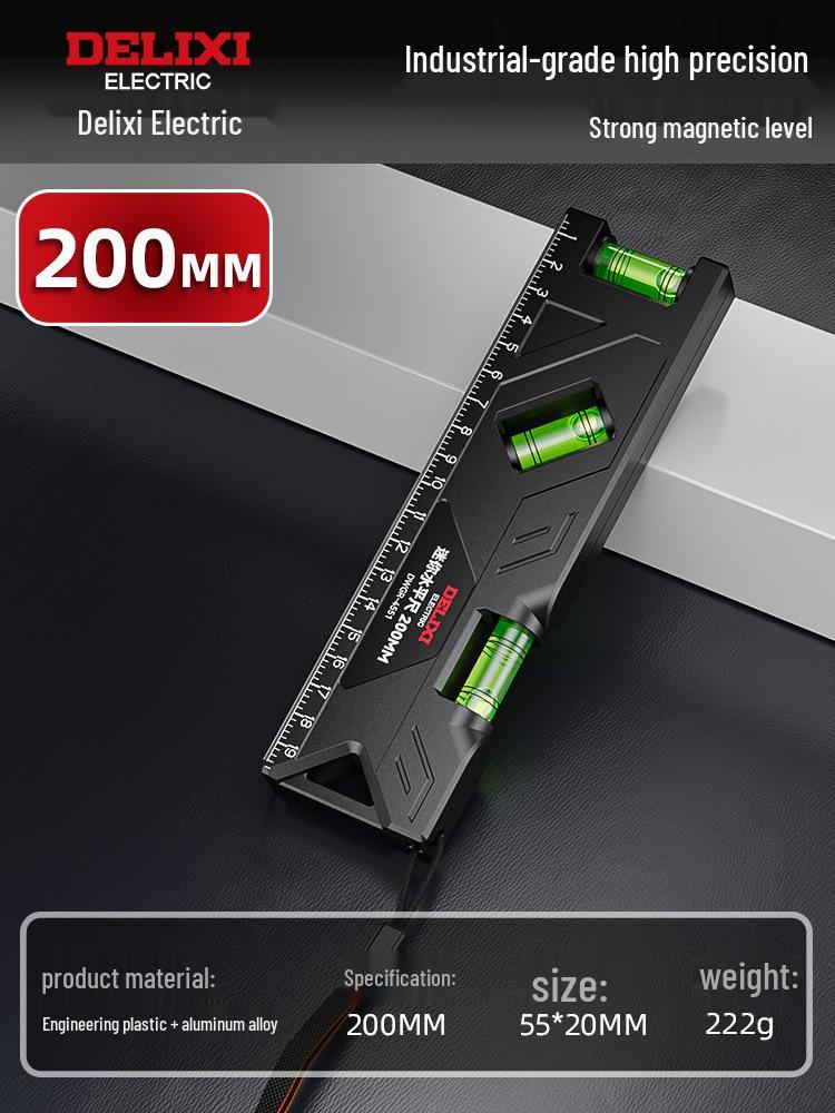 Delixi Hochpräzisions Mini Magnetischer Wasserwaage