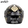 Unisex Electric Motorcycle Full Face Helmet, 3C/DOT Certified, All-Season Flip-Up Safety Helmet
