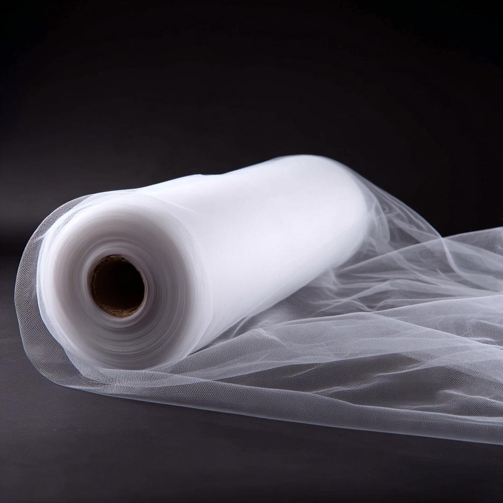 White Tulle Gauze Curtain for DIY Wedding & Outdoor Party Decoration