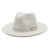 New Grass Green Fashionable Casual Versatile Top Hat for Beach Travel Sun Protection Sun Hat
