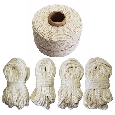 100% Natural Cotton Rope  Twine  Macrame Cords  Tag Hang Handmade Accessory  DIY