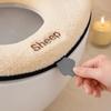 Skin-Friendly Zippered Toilet Seat Cover Non-Slip Plush Toilet Seat  Winter Season
