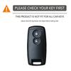 Stylish Line Decor Silicone Key Cover With Keychain, Shockproof Case For Suzuki Swift Grand Vitara SX4 S-Cross XL-7 Smart Key