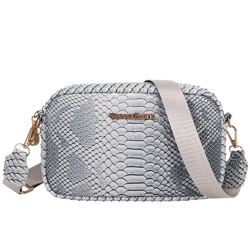 Snake Pattern Camera Bag  Women's Bag  Versatile Mobile Phone Bag  Crossbody Small Square Bag