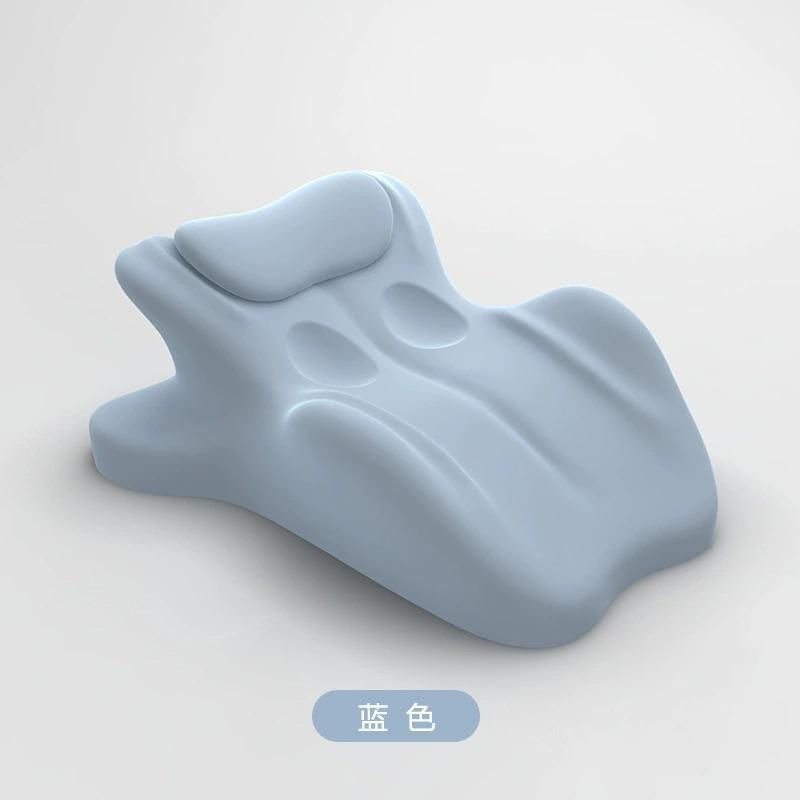 Oreiller de soutien multifonctionnel pour la lecture Coussin cale réglable Oreiller de lit orthopédique Oreiller pour dormir sur le ventre Confort intime