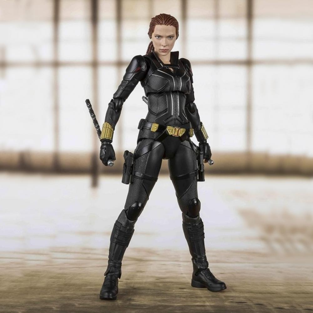 

Marvel [ультранизкая цена] Черная Вдова Sh Figuarts Сольный фильм Черная Вдова Bandai прибыл для внутреннего использования
