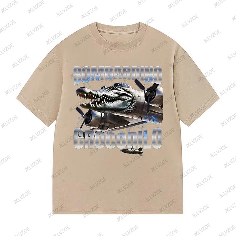 T-Shirts Boys Printed Cotton Men's T-shirt Summer Short Sleeved Round Neck T-shirt Fashionable Casual Children's Top