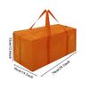 Large Capacity Moving and Storage Bag Dust and Moisture Proof Durable Plastic with Shoulder Strap Portable Travel Luggage Bag