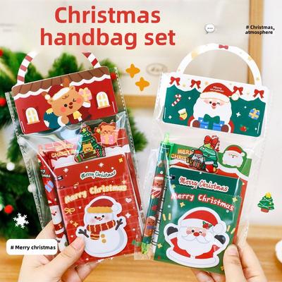 Christmas Stationery Set, Primary School Souvenir, Class Reward Small Prizes, Christmas Stationery Small Gifts