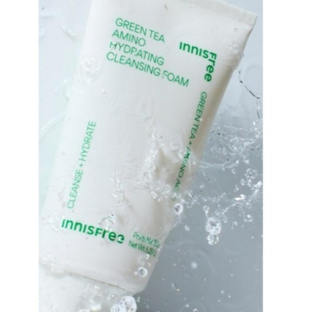 Innisfree Green Tea Cleansing Foam Duo (150g × 2)