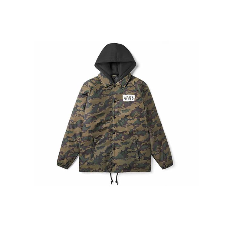 Куртки и пальто Vans Мужские Камуфляж VN0A4BQ3T88 M