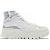 Li Ning Fabric Cushioning Slip Resistant Abrasion Resistant High top Casual Shoes Women's AZGS090-2