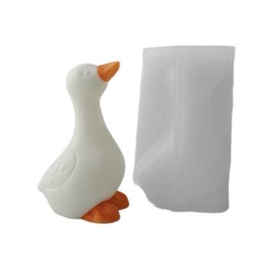 Forma silikonowa 3D Kaczka Formy na świece do aromaterapii DIYs Tworzenie świec zapachowych Ręcznie robiona forma do mydła DIYs Formy gipsowe Dekoracje