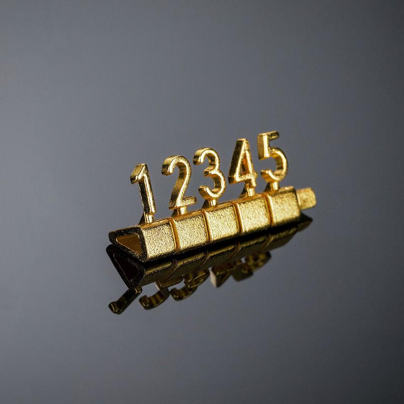 12Pcs Jewelry Store Price Tag Cube Number Signs Adjustable Assembly Tool for Retail Counter Display
