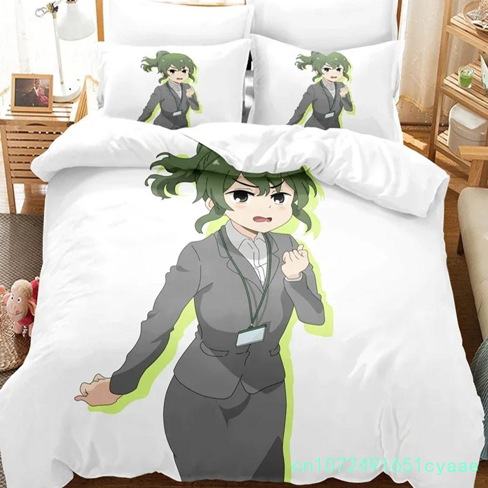 3D Printed My Senpai Is Annoying Bedding Set Anime Duvet Cover Double Twin Full Queen King Adult Kids Bedclothes Quilt Cover