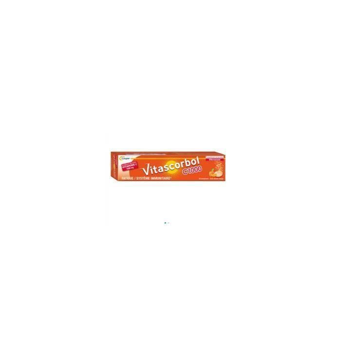 Vitascorbol C1000 Caja de 20 comprimidos