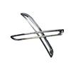 Rear Fog Light Lamp Cover Trim for Mazda Cx30 Cx-30 Cx 30   Plastic Chrome Car Accesorios 2 Pcs