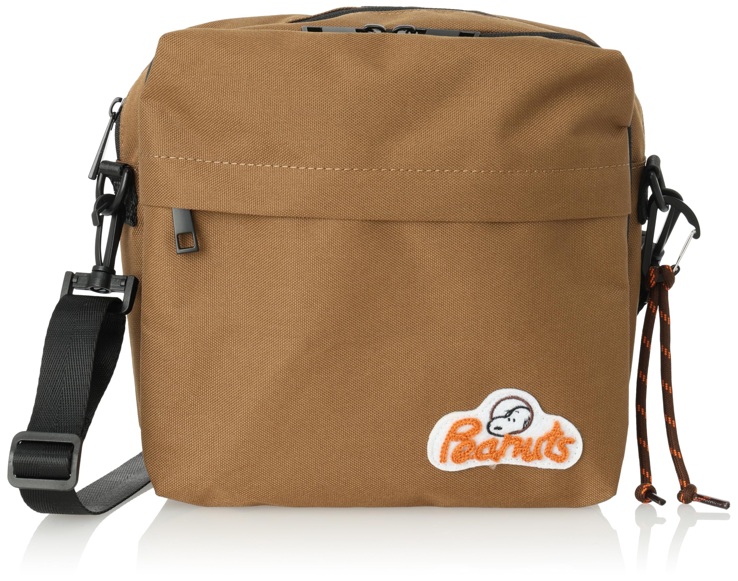 

Shoulder Square Shoulder Double 2 Water Environmentally Friendly For Cute 0244 Khaki [Snoopy] Bag, Bag, Layer, Assorted, Rooms, Repellent, R-PET