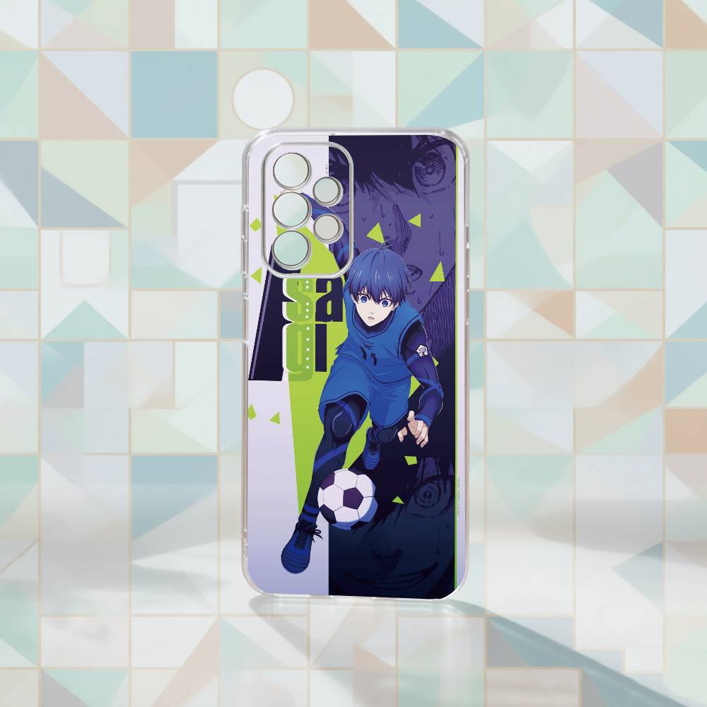 

Blue Lock Phone Case For Samsung S25,S24,S21,S22,S23,S30,Ultra,S20,Plus,Fe Transparent Cover Samsung S20plus5G