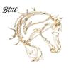 Whimsical Horse Jewelry Piece Hollow-Out Brooch Head Pin Alloy Animal